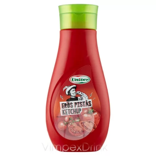 UNIVER KETCHUP ERŐS PISTÁS 470G