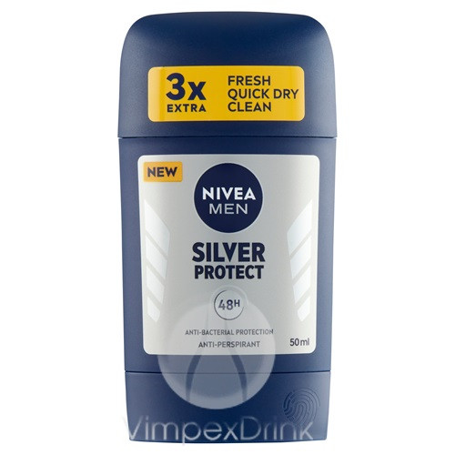 Nivea Men stift 50ml Silver Protect