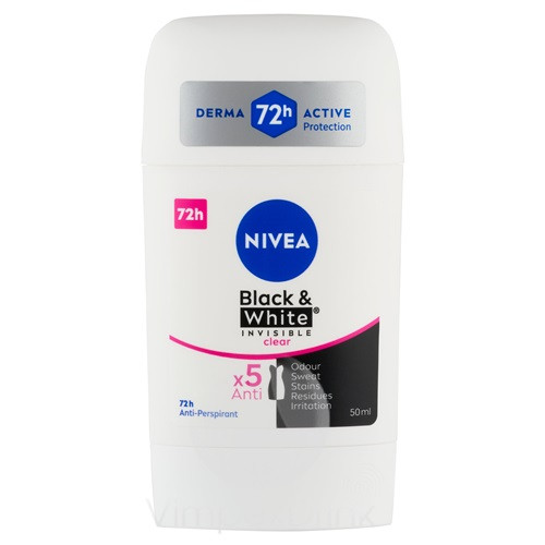 Nivea stift 50ml B&W Clear