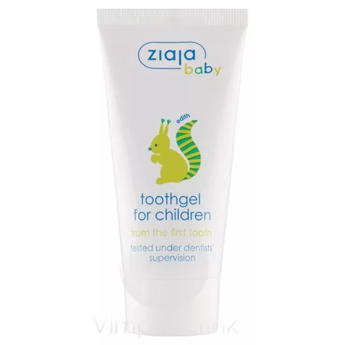 Ziaja fogkrém 50ml Gyermek fluoridm.
