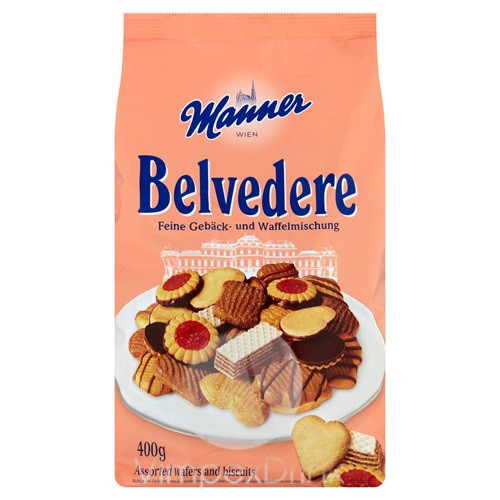 Manner Belvedere keksz mix 400g