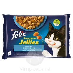 FELIX Sens.Jellies hal nedves macska 4x85g