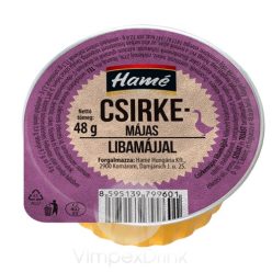 Hamé Csirkemájas libamájjal 48g