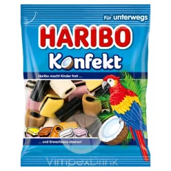 Haribo Konfekt medvecukor 100g /24/