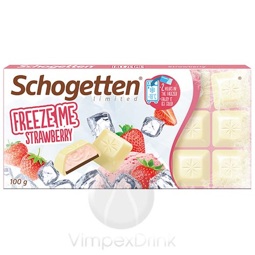 Schogetten Freeze Me Eper 100g