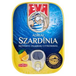 PODRAVKA 'Eva' Szardínia Növ.O.citr.100g