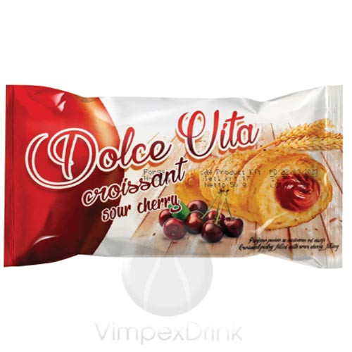 DOLCE VITA croissant meggyes ízű 50g