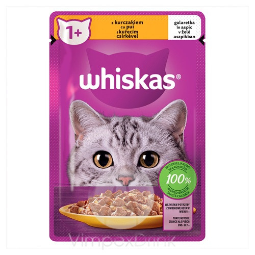 WHISKAS alutas 85g csirke /28/