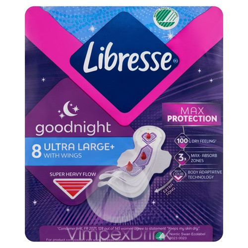 Libresse Ultra Night Large wings 8db