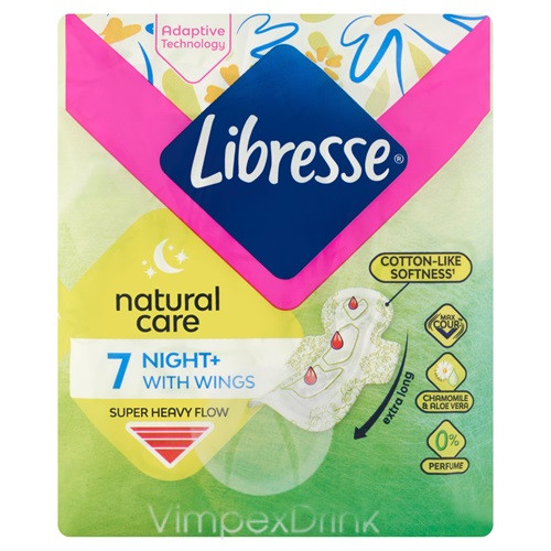 Libresse Natural care Max Night wing 7db