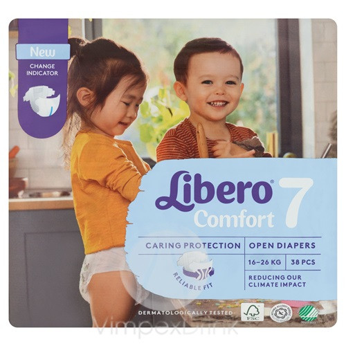 Libero Comfort 7 Pelenka 38db 16-26 kg