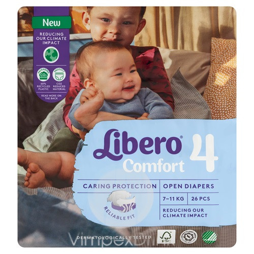 LIBERO Comfort Maxi (4) 26 db   7-11 kg