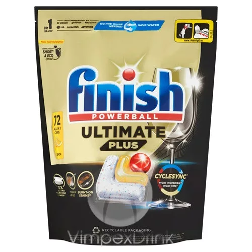Finish tabletta 72db Ultimate Plus Lemon