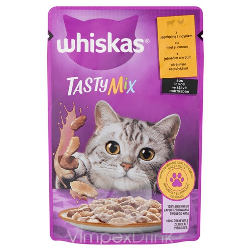 WHISKAS alutas 85g krémes bárány