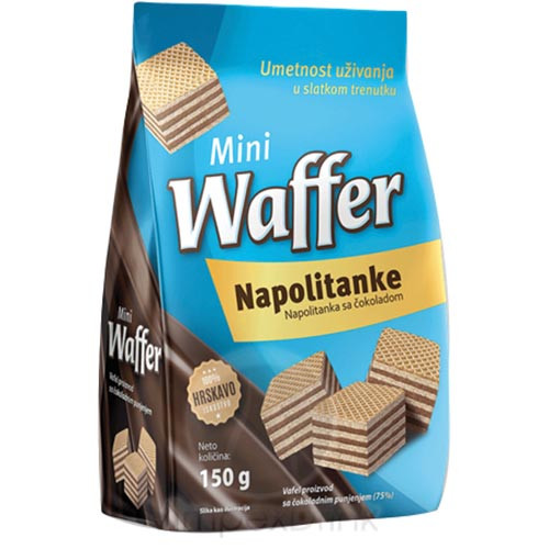 Mini Waffer Kakaós Nápolyi 150g