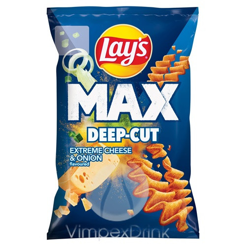 Lay's MAX Sajtos-hagymás 55g