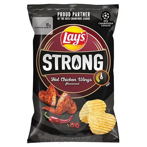 Lay's Strong Csipős Szárny 55g