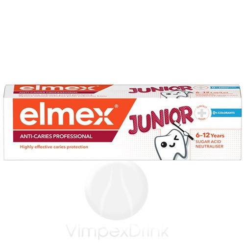 Elmex fogkrém 75ml Anti-Caries Prof. Jun.