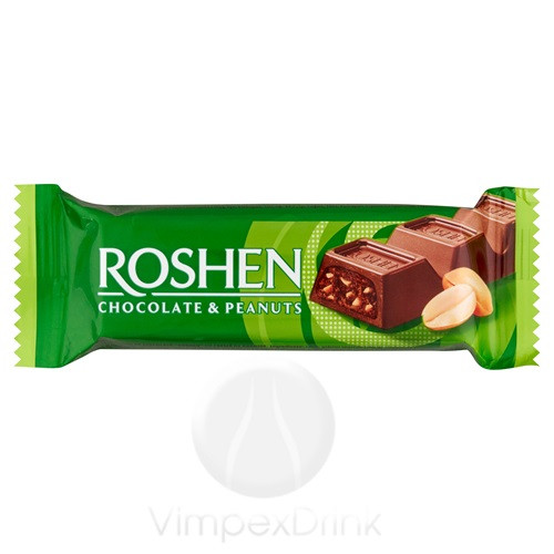 Roshen tejcsok szelet földimogyo 29g /30/