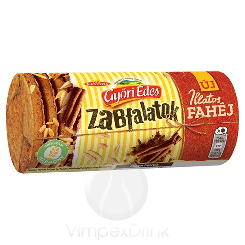 GYŐRI ÉDES ZABFALATOK FAHÉJAS 215G