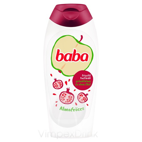 Baba tusfürdő 400ml Alma Gránátalma