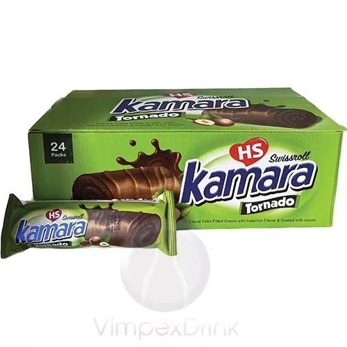 Kamara Tornado mogyorós swissroll 40g