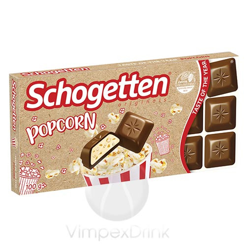 Schogetten Táblás Popcorn csoki 100g