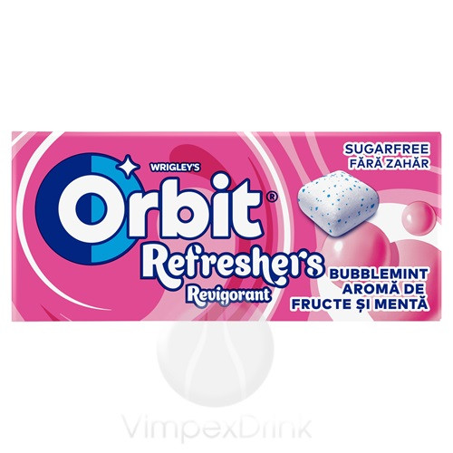 Orbit Refreshers Handypack Bubblem. 8db