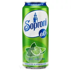 Soproni 0,0% Lime-Menta 0,5l DOB DRS