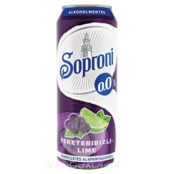 Soproni 0,0% Fek.ribiz-lime 0,5l DOB DRS