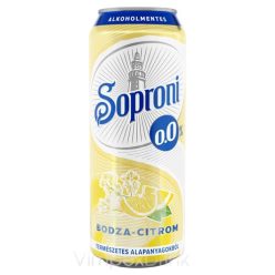 Soproni 0,0% Bodza-citrom DOB 0,5l DRS