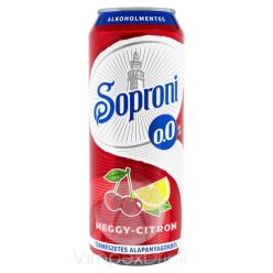 Soproni 0,0% Meggy-Citrom 0,5l DOB DRS