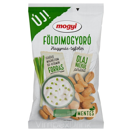 MOGYI földimogyoró hagym.-tejfölös130g