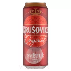 Krusovice Svetlé 0,5l DOB /24/ - DRS