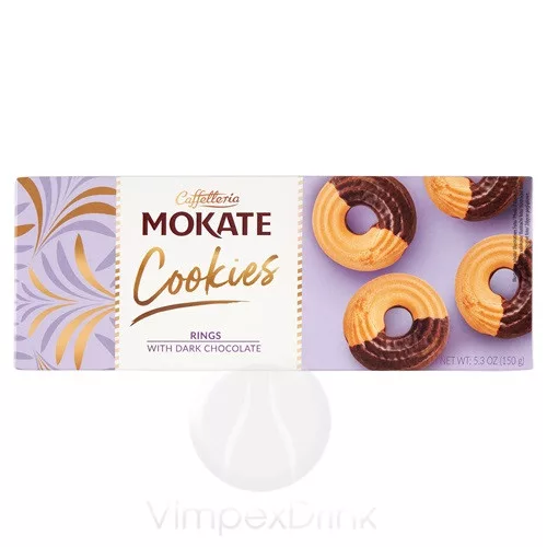 Mokate KEKSZ karika csokival 150g