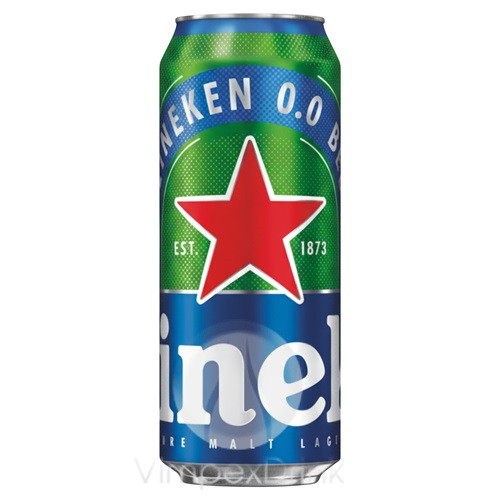 Heineken NA 0,0% 0,5l DOB /24/ - DRS
