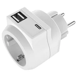 ULTRATECH Dugaszoló Aljzat USB-s