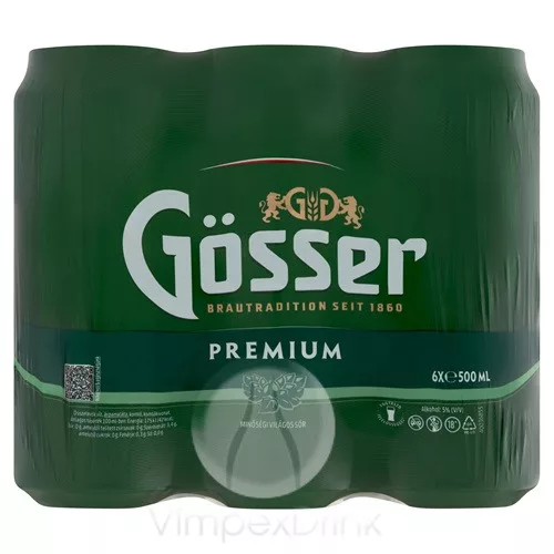 Gösser PremiumMultipack 6*0,5l DOB-DRS