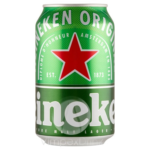 Heineken 0,33l dobozos /24/ - DRS