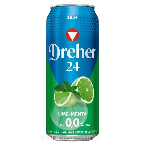 Dréher 24 Lime-Menta 0,0% 0,5 DOB DRS