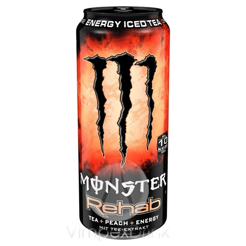 COCA Monster Rehab Peach 0,5l CAN-DRS