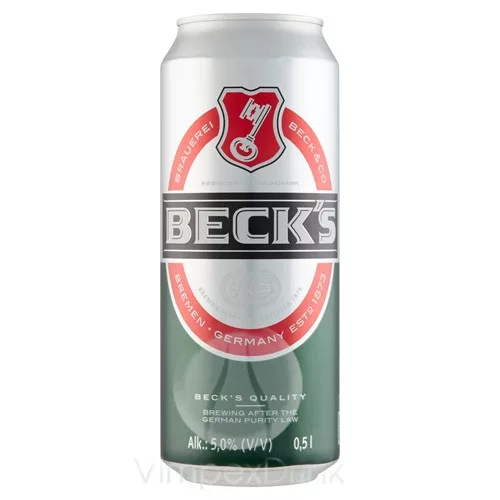 Beck's 0,5l dobozos /24/ - DRS