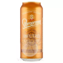 Staropramen Unfiltered 0,5l DOB 5% - DRS