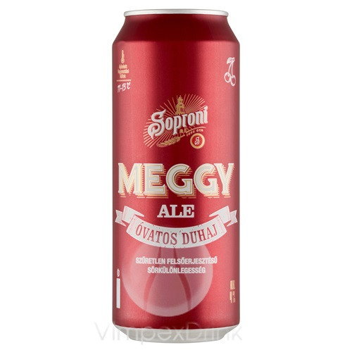 Soproni Óvatos Duhaj meggy 0,5l dob-DRS