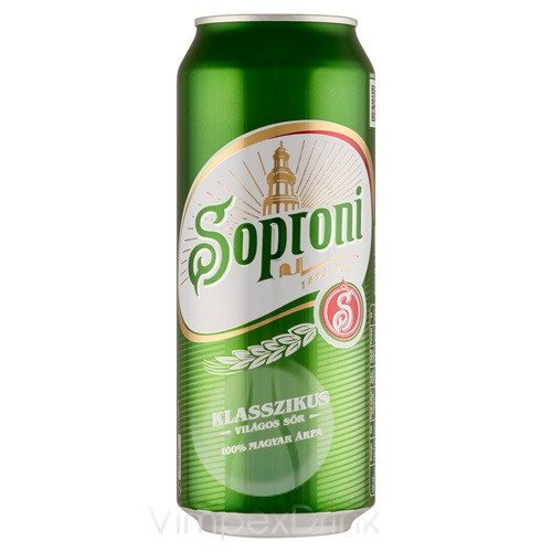 Soproni 0,5l dobozos /24/ - DRS