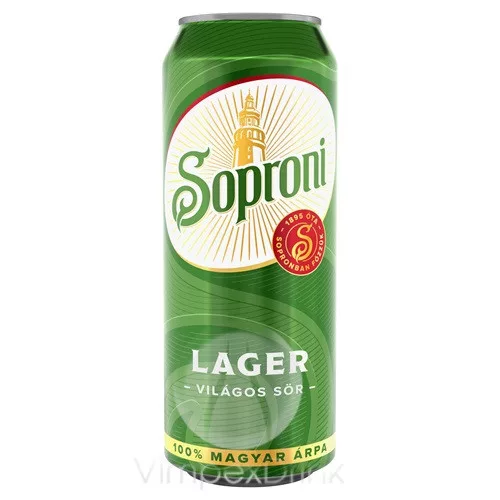 Soproni 0,5l dobozos /24/ - DRS