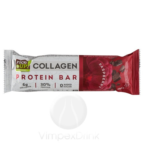 Rice Up fehérjeszel. kollagénnel málna 50g