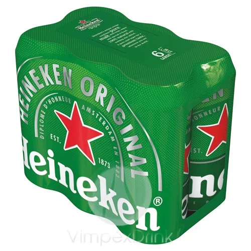 Heineken 0,5l DOB Multi PACK /6/ (4)-DRS