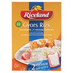 RICELAND GYORS RIZS 2X125G 27%