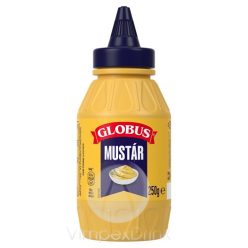 Globus mustár 250g flakonos